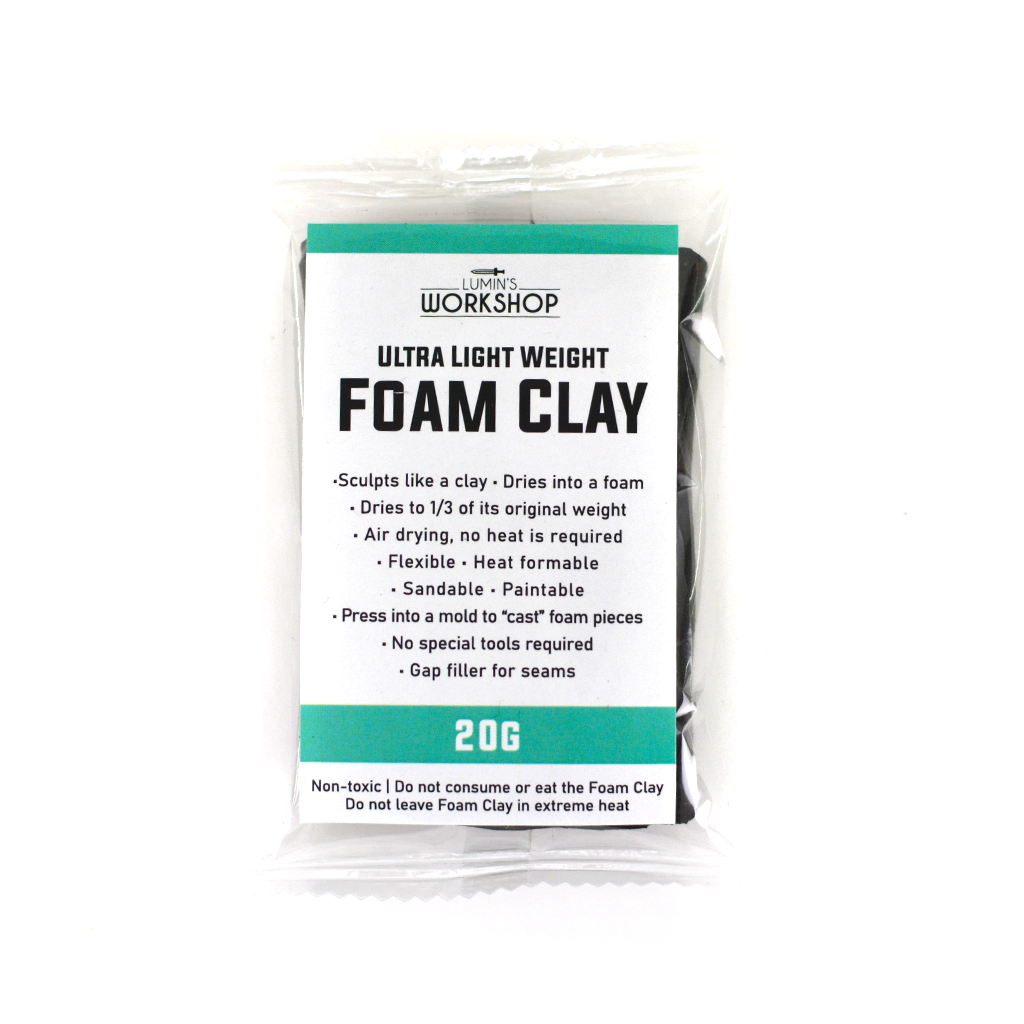 Sample Size Black Foam Clay® - 20g