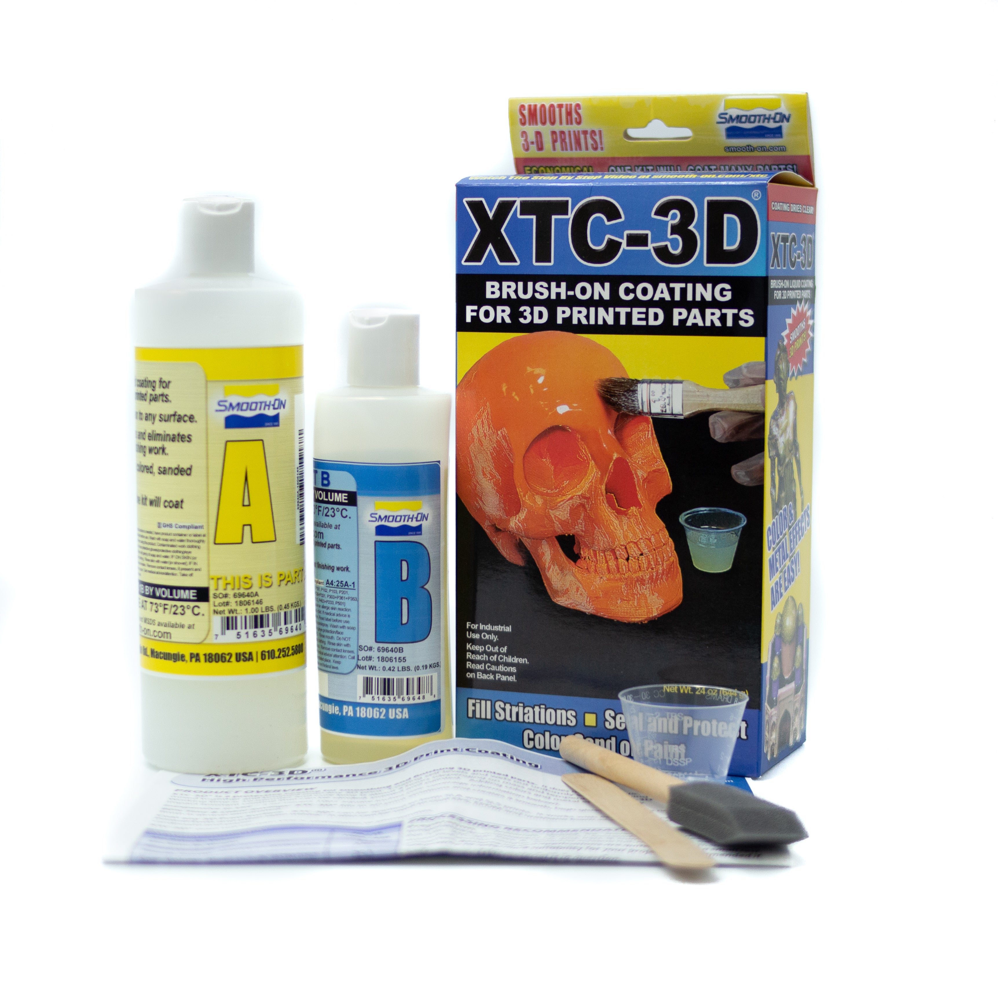 XTC 3D - Brush on coating for 3D printed parts - 644gm