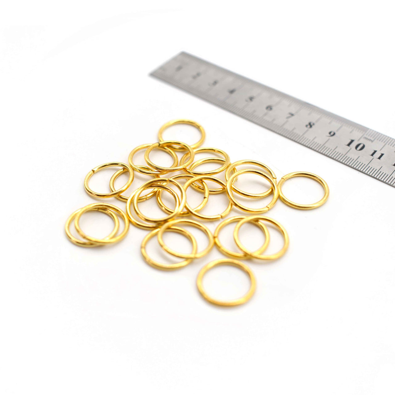 O Rings - 20mm - Gold - Pack of 15
