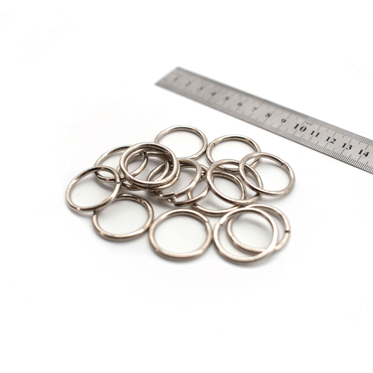 O Rings - 31mm - Silver - Pack of 10