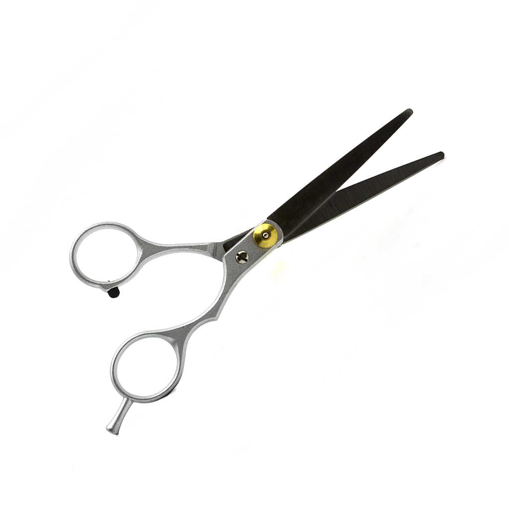 Steel Wig Cutting Scissors Plain Edge