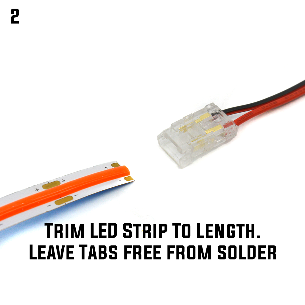 Solderless 8mm LED Strip Joiner (For 8mm Strips)