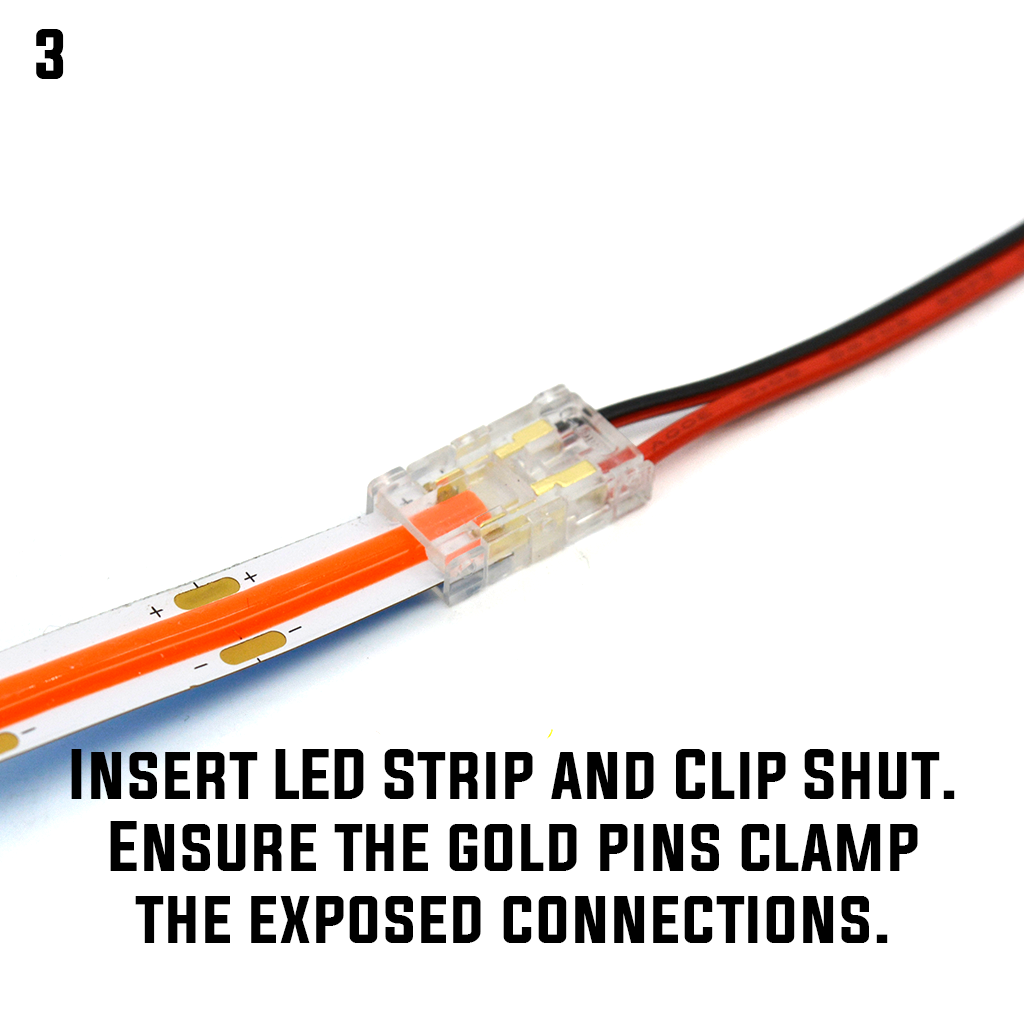 Solderless 8mm LED Strip Joiner (For 8mm Strips)