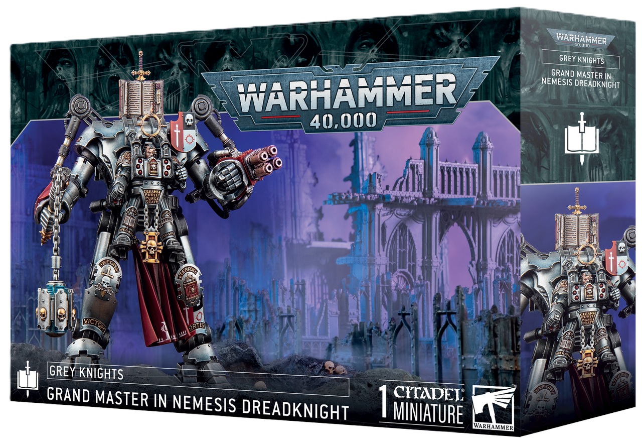 Grandmaster in Nemesis Dreadnought - Grey Knights 57-05