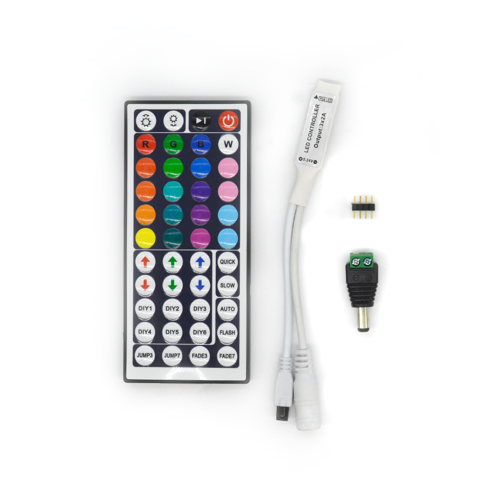 12V RGB Led Strip Remote Control Kit