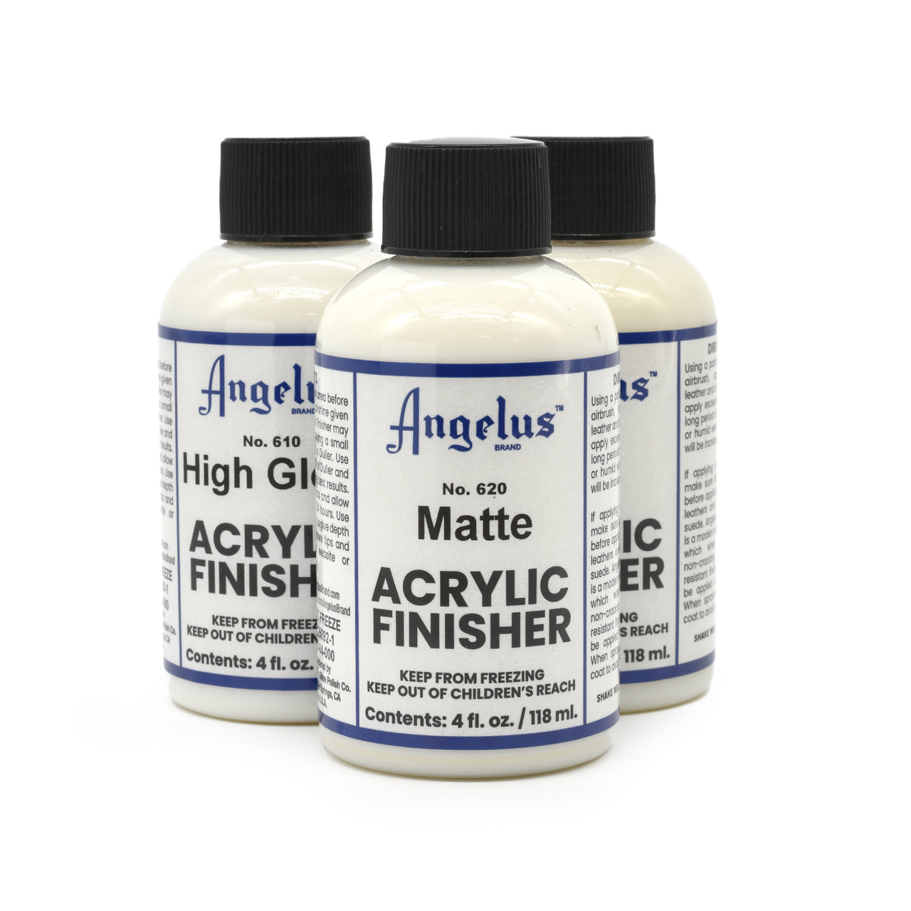 Angelus Acrylic Finisher - Clear Coat  - 118mL (4oz)