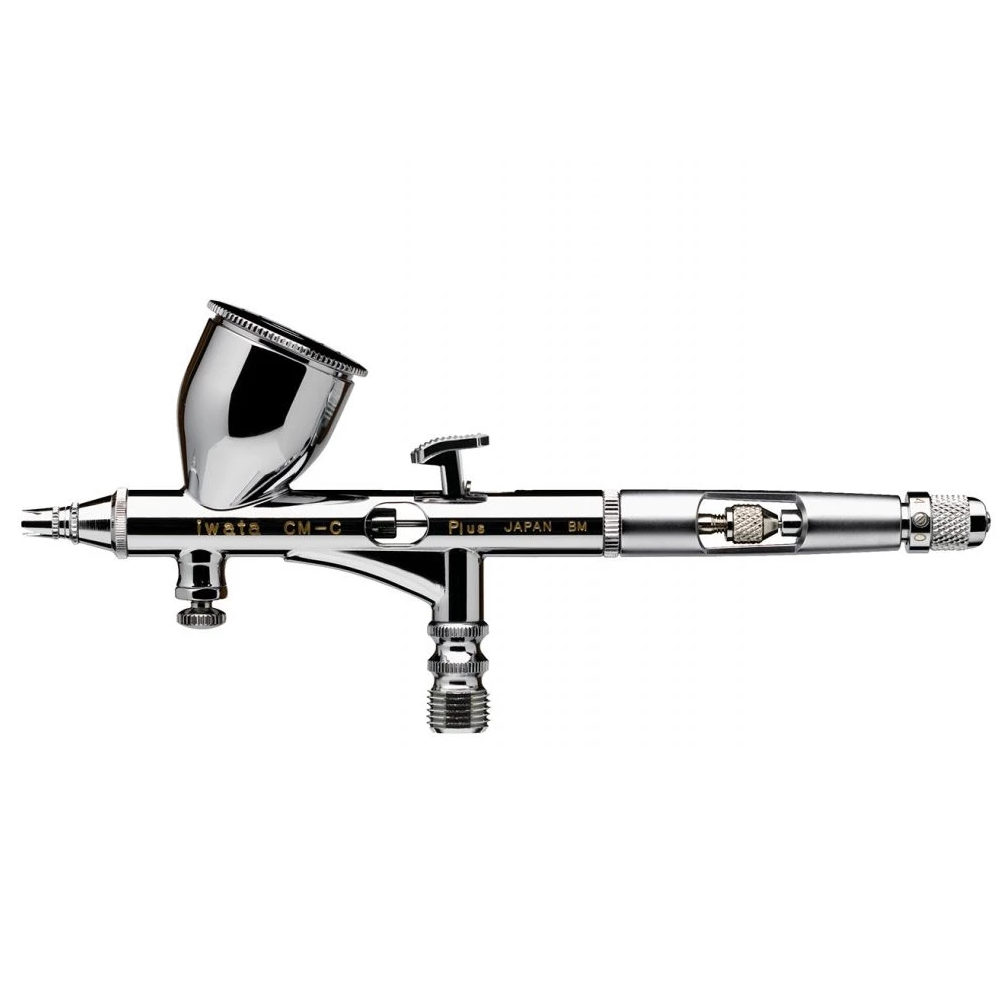 Iwata Custom Micron CM-C PLUS -  Gravity 0.23mm Airbrush with Integrated MAC Valve