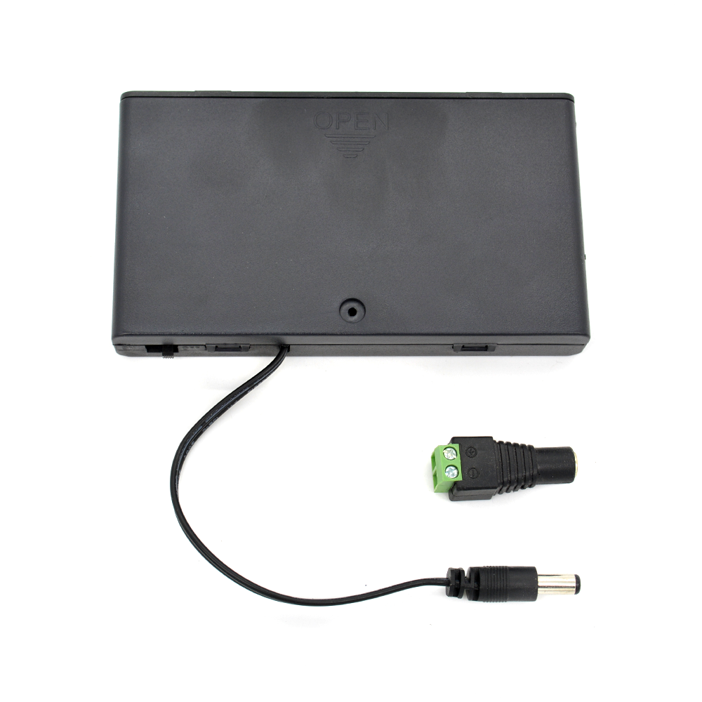 12V Battery Pack With Jack and Switch