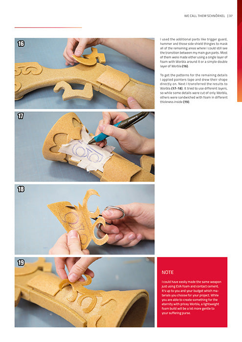 Advanced Prop Making – Creating Guns & Rifles - Print Version - By Kamui Cosplay, books- Lumin's Workshop