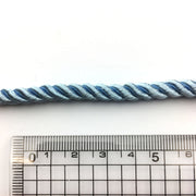 Silky cord rope trim 6mm - Baby blue, Trims- Lumin's Workshop