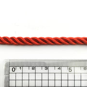 Silky cord rope trim 6mm - Red, Trims- Lumin's Workshop