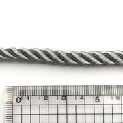 Silky cord rope trim 9mm - Dark Silver, Trims- Lumin's Workshop