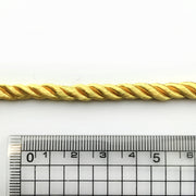 Silky cord rope trim 6mm - Gold, Trims- Lumin's Workshop