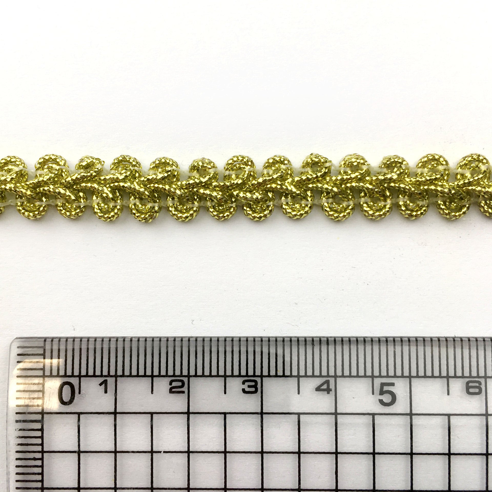 Gimp braid trim 10mm - Metallic gold, Trims- Lumin's Workshop