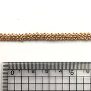 Gimp braid trim 6mm - Pink & Gold, Trims- Lumin's Workshop