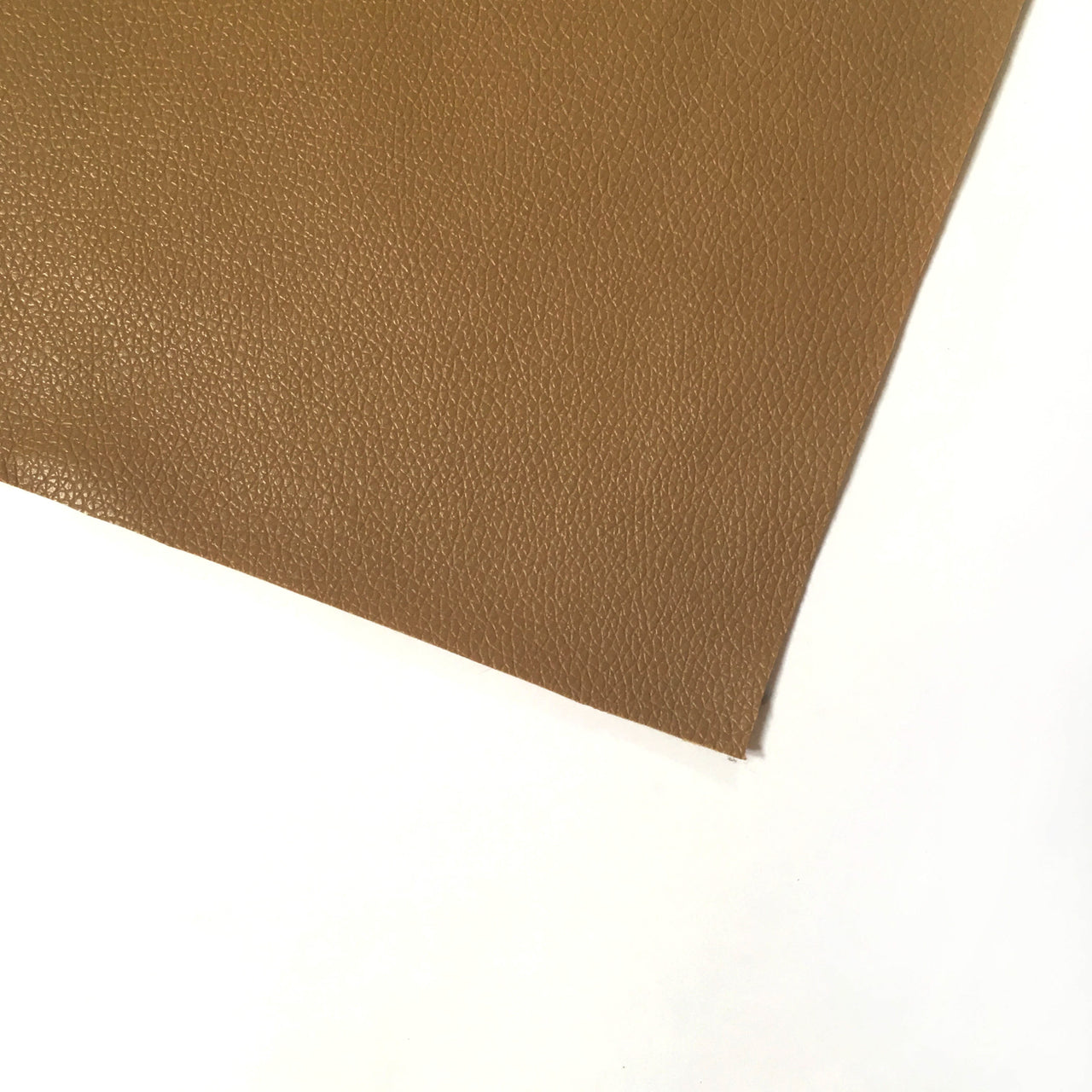 Pebble Faux Leather Pleather Fabric - Tan, Pleather- Lumin's Workshop