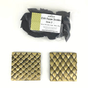EVA Foam Scales - Style 2 - 100pk - (Available in 2 sizes), Eva foam scales- Lumin's Workshop