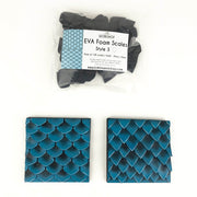 EVA Foam Scales - Style 3 - 100pk - (Available in 2 sizes), Eva foam scales- Lumin's Workshop