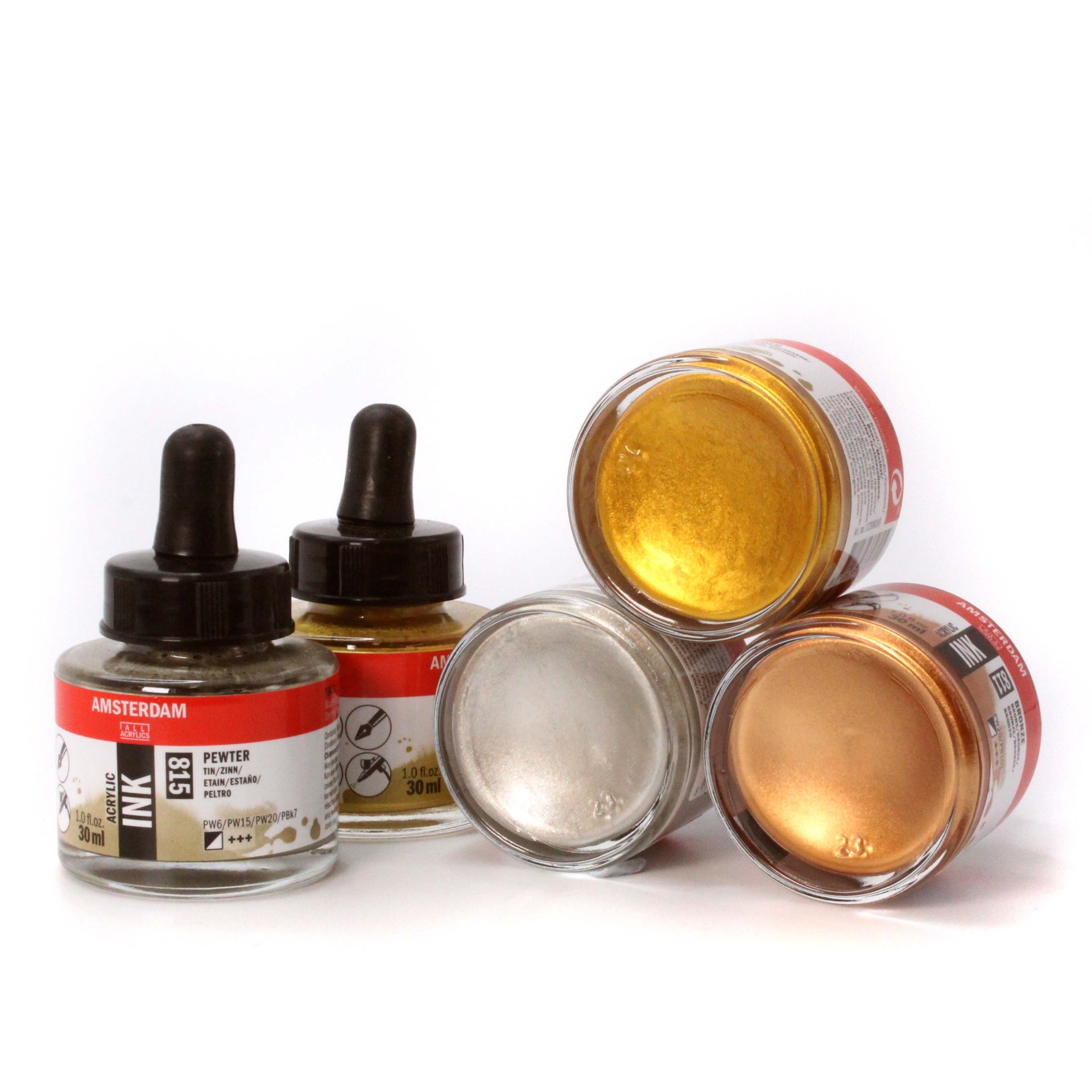 Amsterdam Metallic Inks - 7 colours