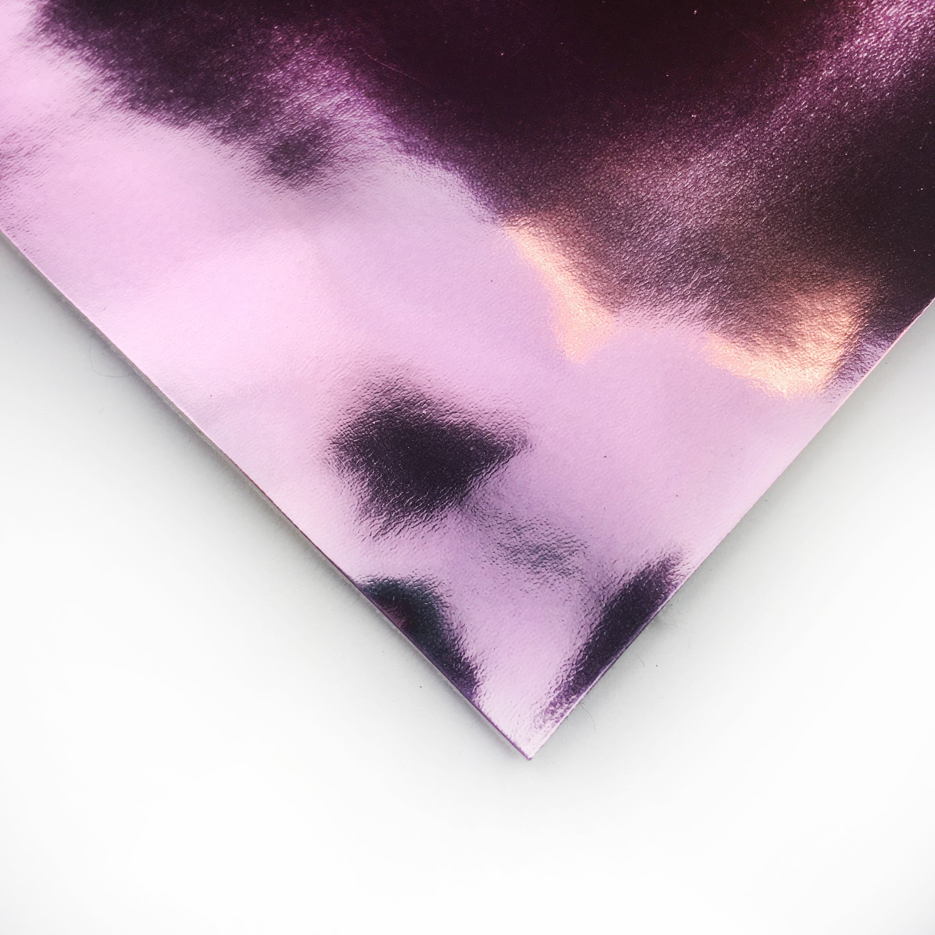 Super Chrome Metallic Vinyl fabric - Pink, metallic vinyl- Lumin's Workshop