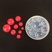 Silicone Gem Moulds - Small & Medium domes (30mm-10mm), mould- Lumin's Workshop