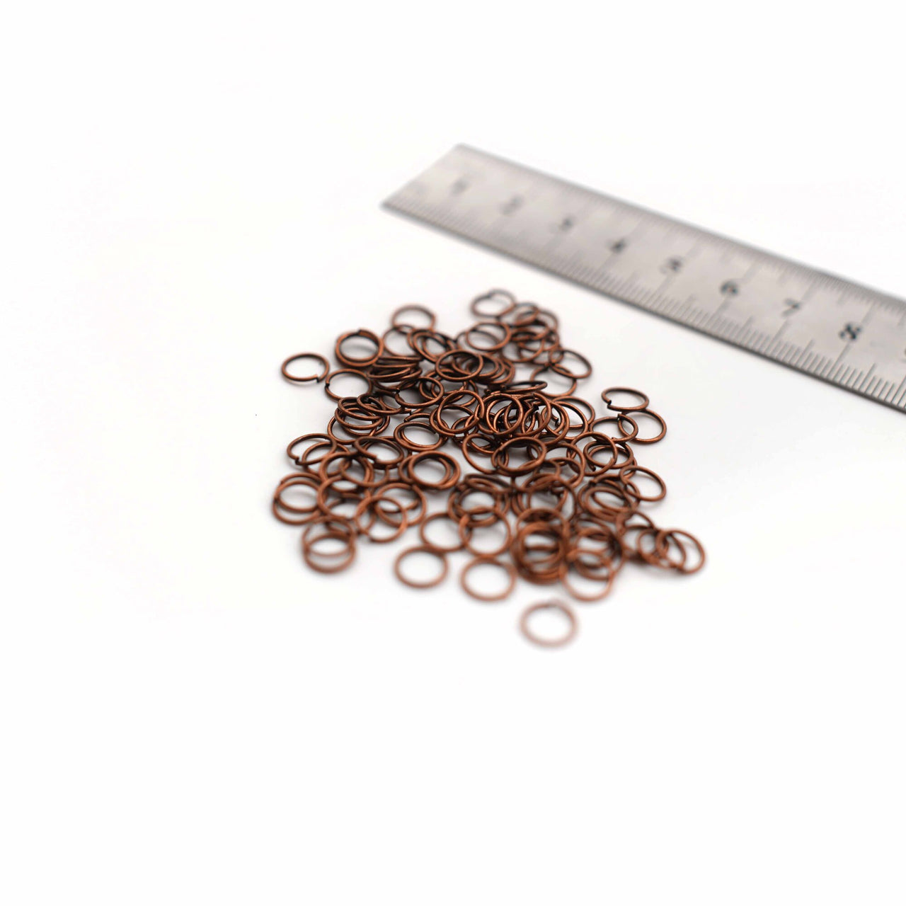 Jump Rings - 7mm - Bronze - 50g (Approx. 850 Rings)