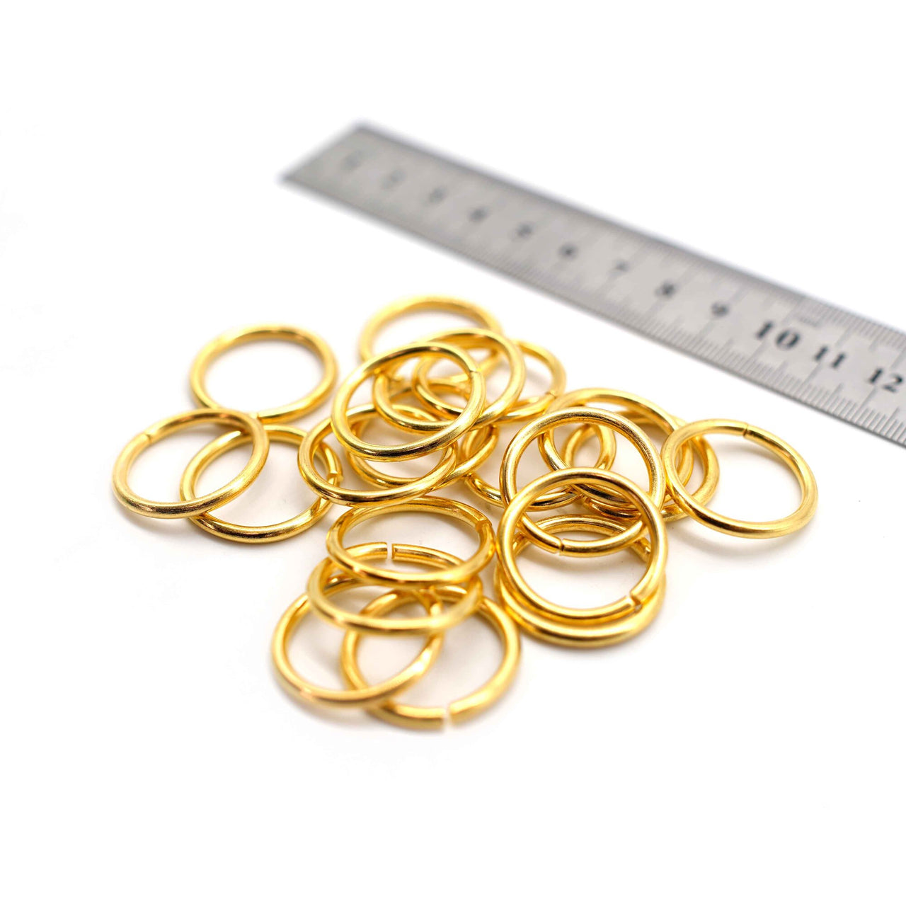 O Rings - 24mm - Gold - Pack of 12