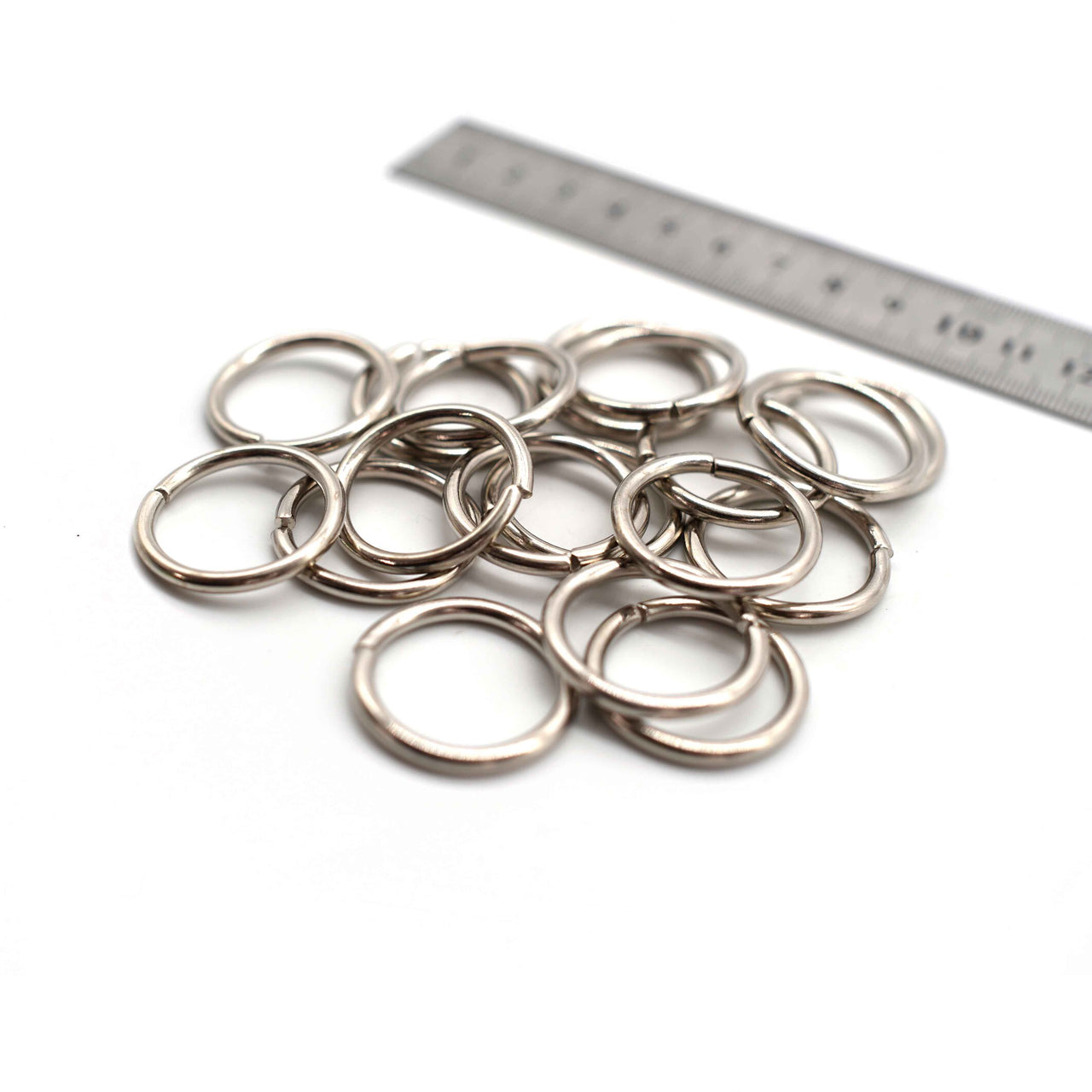O Rings - 29mm - Silver - Pack of 10