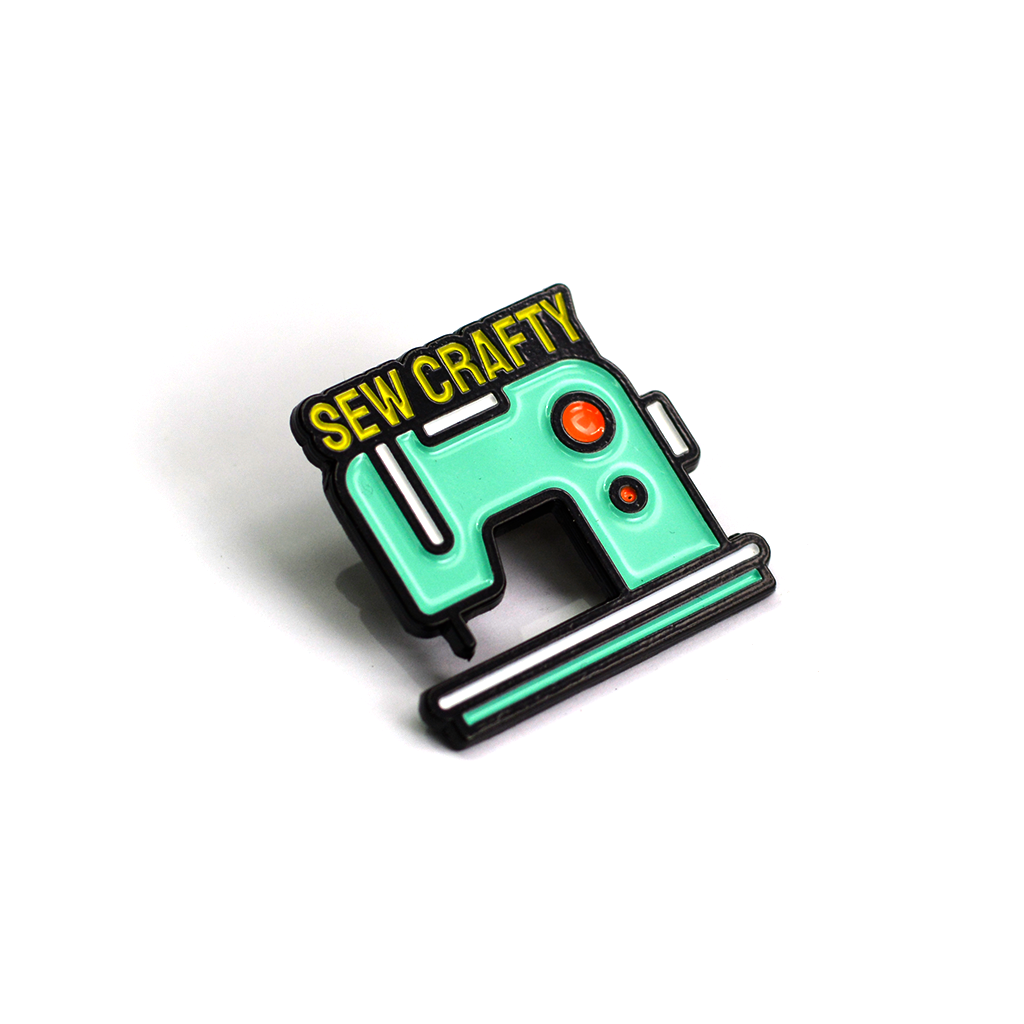 Sew Crafty - Enamel Pin