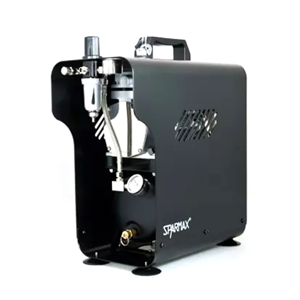 Sparmax 620X Dual Output Airbrush Compressor with Tank