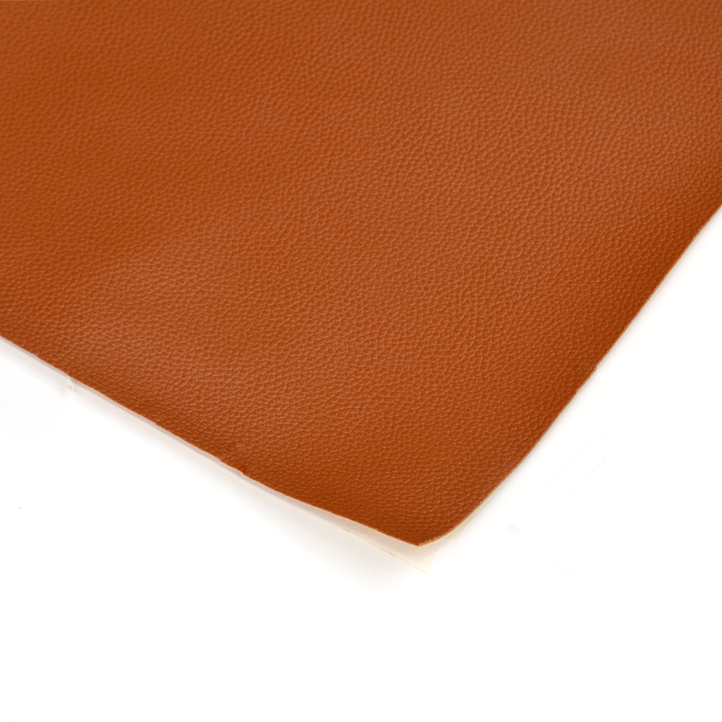 Pebble Faux Leather Pleather Fabric - Toffee