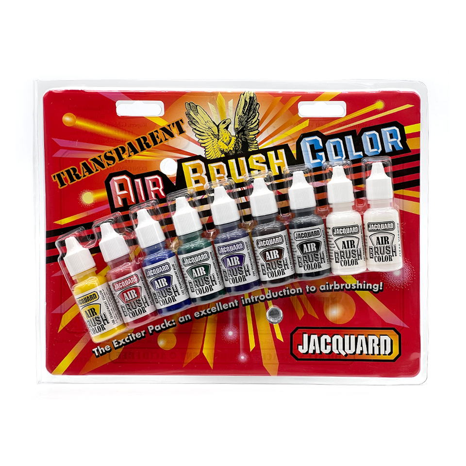 Airbrush Paints Trial Pack (9x14.8mL Bottles per Pack)