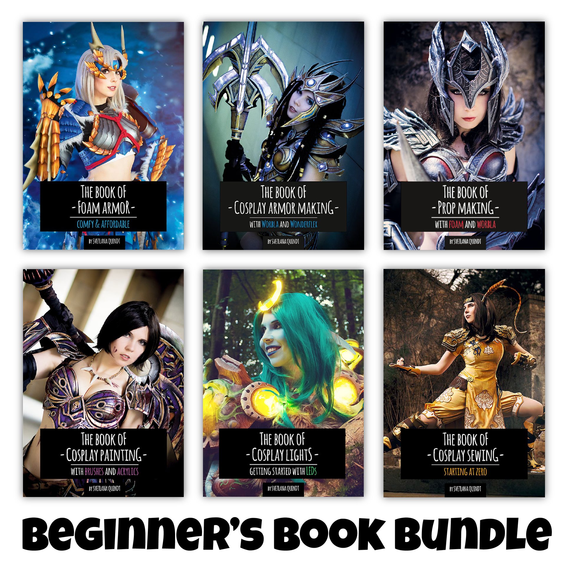 Beginner's Book Bundle - Cosplay Making Book Bundle, Bundle- Lumin's Workshop