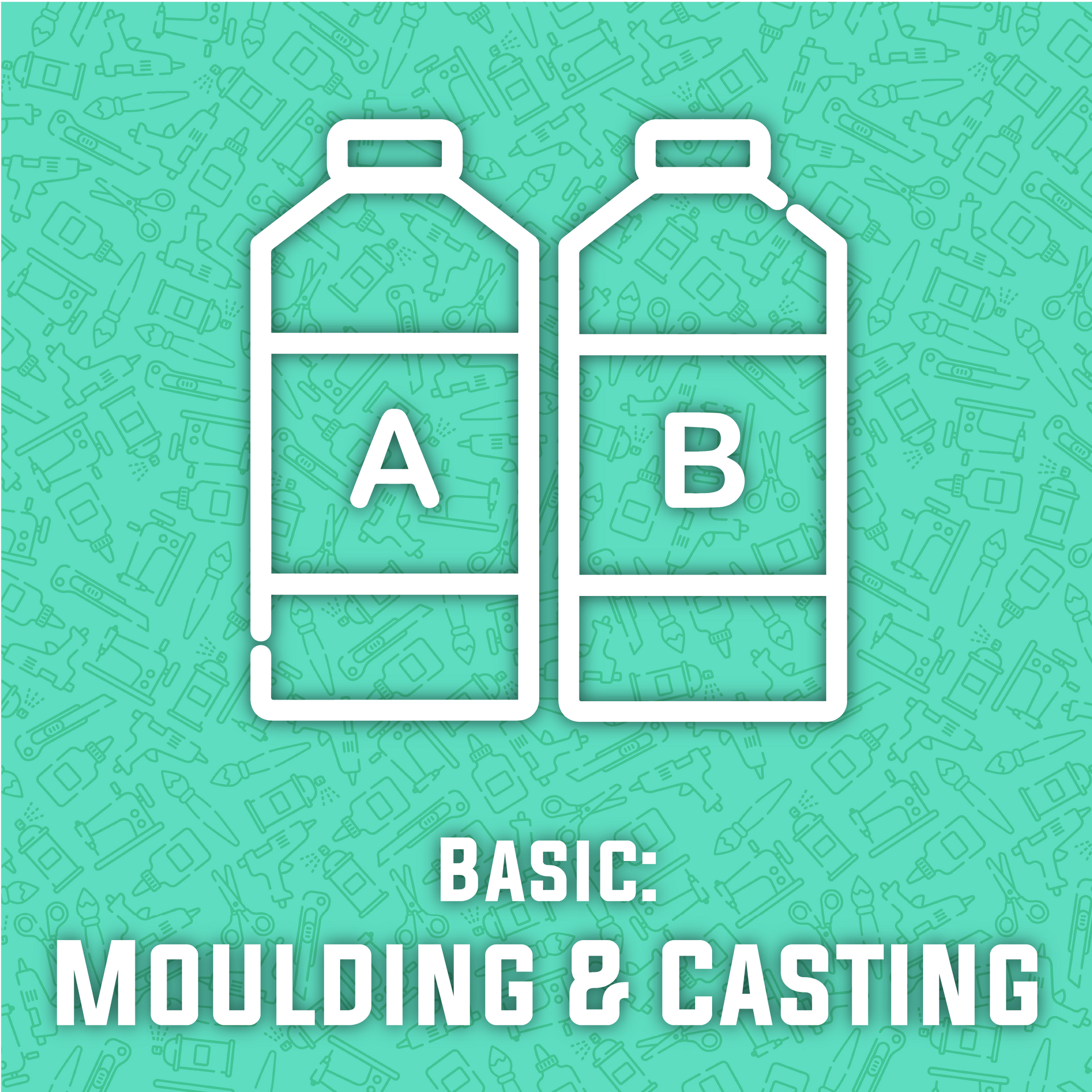 Silicone Moulding and Resin Casting Basics Workshop (includes $70 of materials), workshop/class- Lumin's Workshop