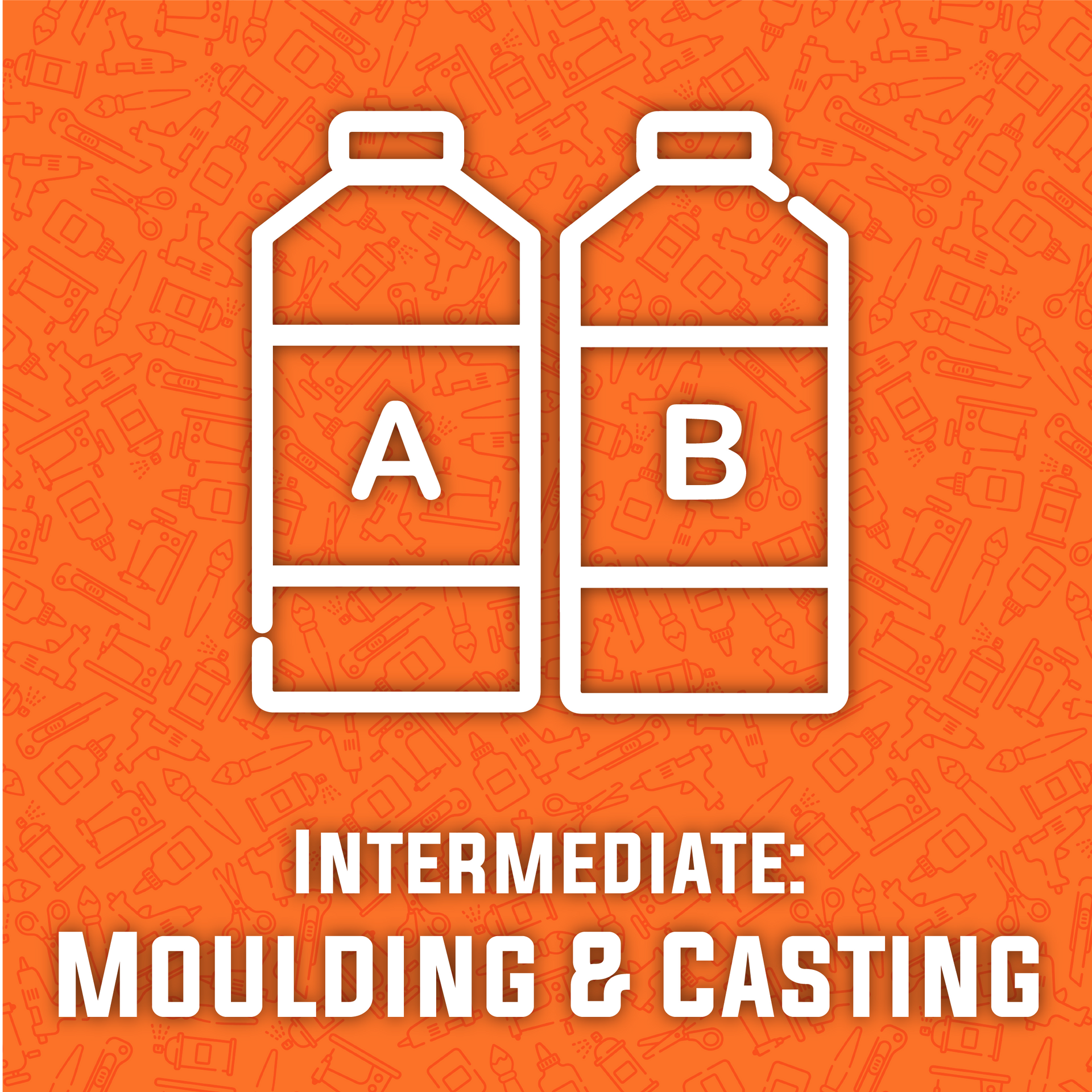 Intermediate Silicone Moulding and Resin Casting Workshop (COMING SOON), workshop/class- Lumin's Workshop