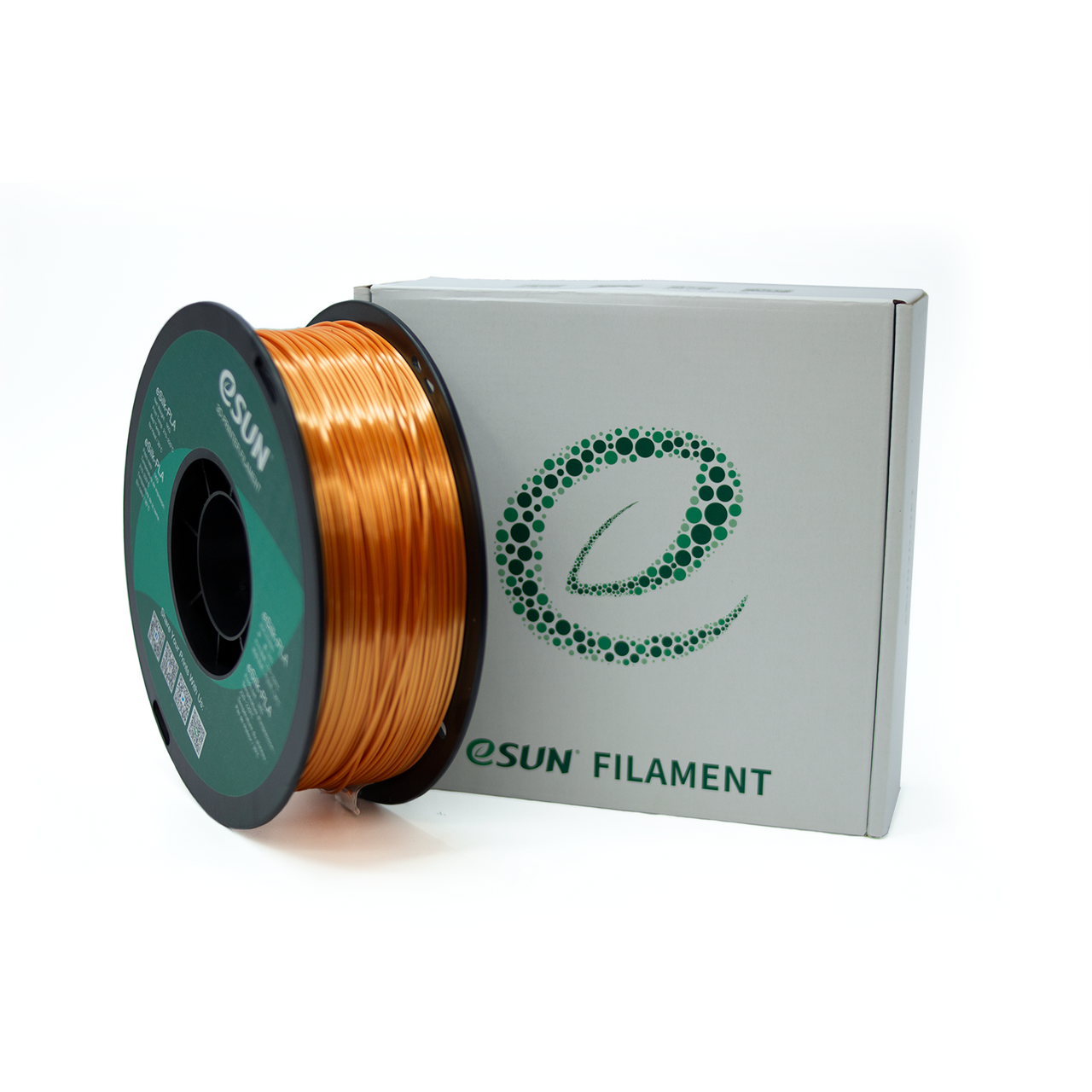 eSun Silk PLA 1.75mm 1kg Roll - Copper, filament- Lumin's Workshop