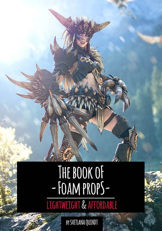 The Book of Foam Props – Print Version - By Kamui Cosplay, books- Lumin's Workshop